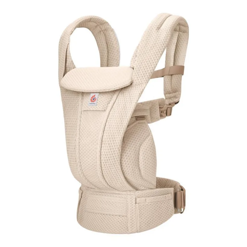 Porte bébé Omni Deluxe Mesh 4 positions Natural Beige