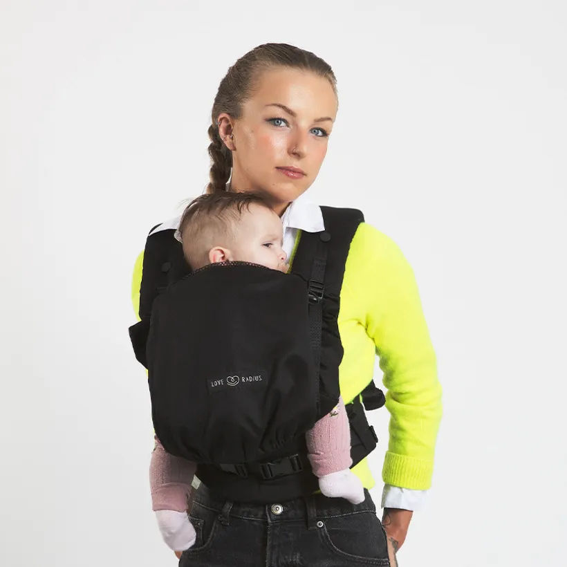 Porte-bébé physiocarrier 2 noir 0-36M