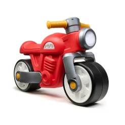 Porteur Moto Premier vintage à roues silencieuses rouge