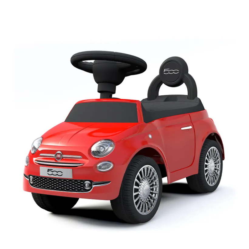 Porteur sonore Fiat 500 rouge