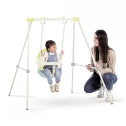 Portique en métal 118cm avec balançoire Baby Swing Smoby Life