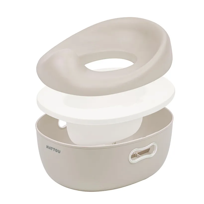 Pot pour bébé Potty 3 en 1 beige