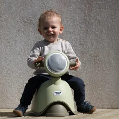Pot Scooter rétro vert olive