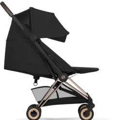 Poussette Canne Coya ultra-compacte 2026 Rose Gold/Sepia Black