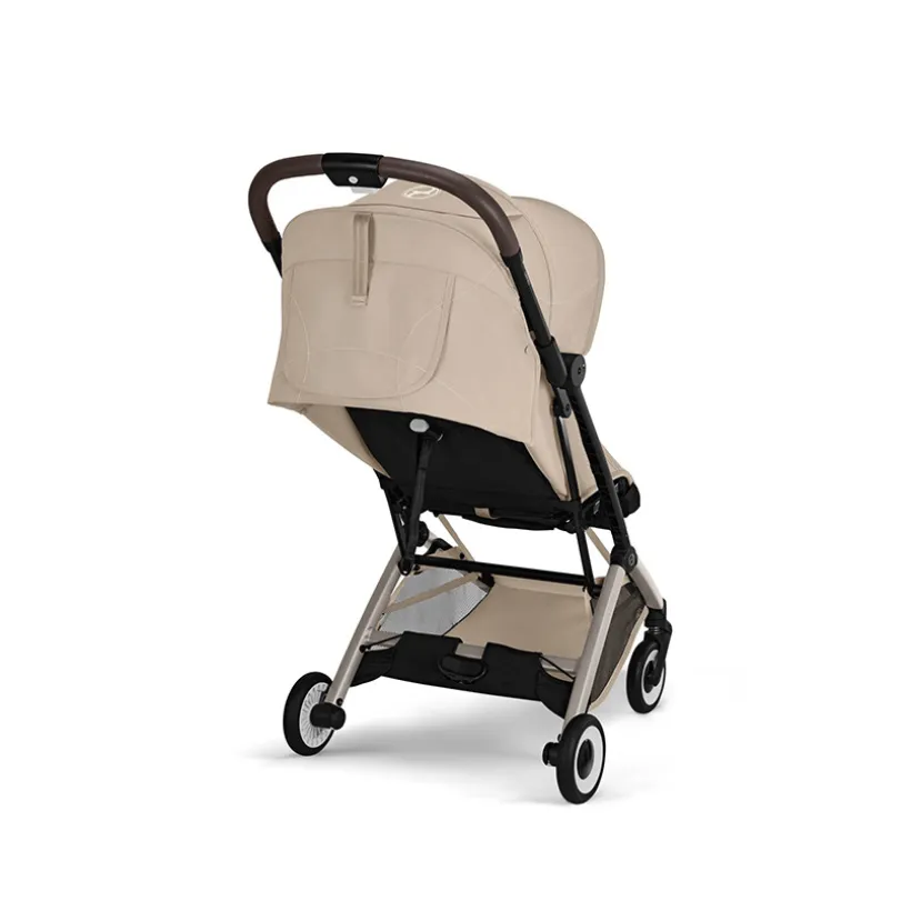 Poussette canne ultra-compacte Orfeo Almond Beige