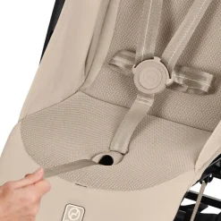 Poussette canne ultra-compacte Orfeo Almond Beige