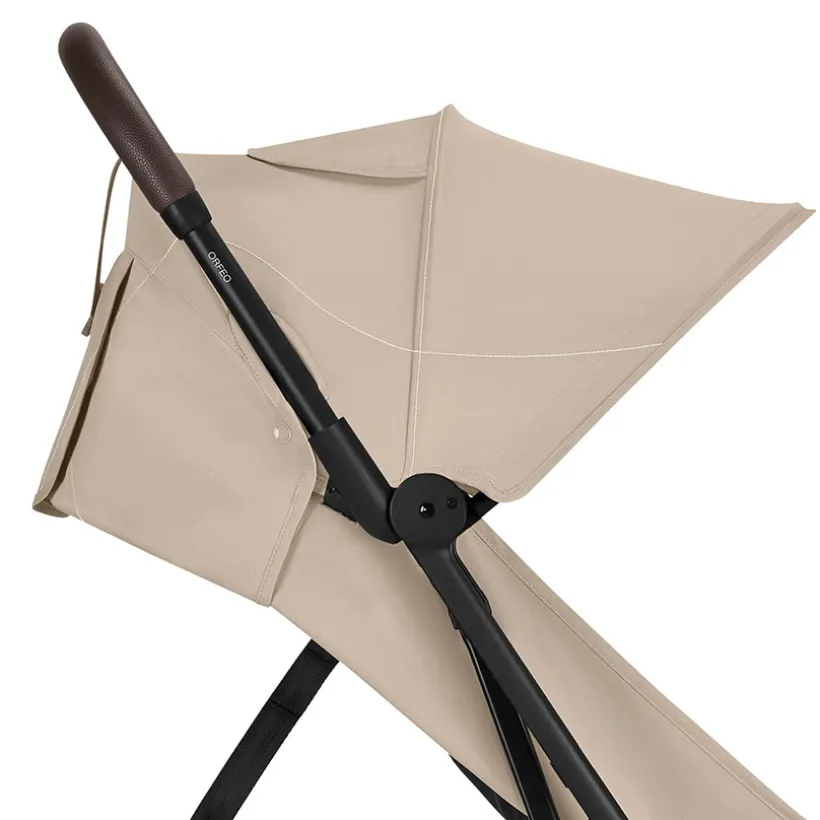 Poussette canne ultra-compacte Orfeo Almond Beige