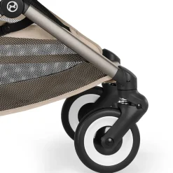 Poussette canne ultra-compacte Orfeo Almond Beige