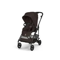 Poussette citadine ultralégère Melio carbon - Chocolate Brown