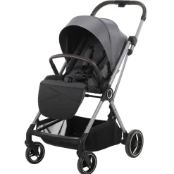 Poussette compacte Flora noir
