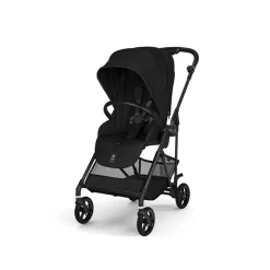 Poussette compacte ultralégère Melio 2026 - carbon/magic black