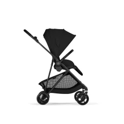 Poussette compacte ultralégère Melio 2026 - carbon/magic black