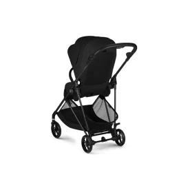 Poussette compacte ultralégère Melio 2026 - carbon/magic black