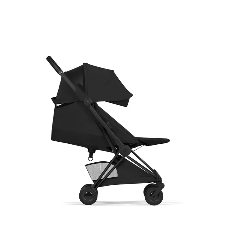 Poussette Coya Style Châssis Matt Black - Sepia Black