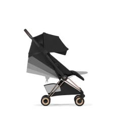 Poussette Coya Style Châssis Matt Black - Sepia Black