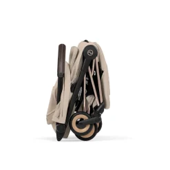 Poussette Coya Style châssis Rose Gold - Cozy Beige
