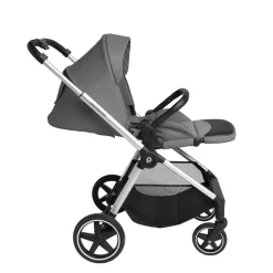 Poussette duo Athéna Xelium + siège-auto i-Prim gris/noir