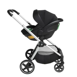 Poussette duo Athéna Xelium + siège-auto i-Prim gris/noir