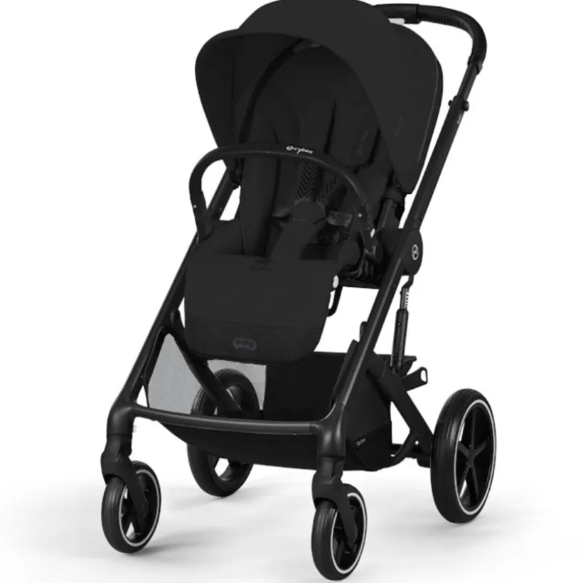 Poussette Duo Balios S Lux 2026 + Nacelle Pliable Moon Black