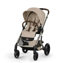 Poussette Duo Balios S Lux 2026 + Nacelle Pliable Almond Beige