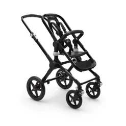 Poussette duo Fox 2 complète - Noir et Bleu Vapeur
