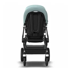 Poussette duo Fox 2 complète - Noir et Bleu Vapeur
