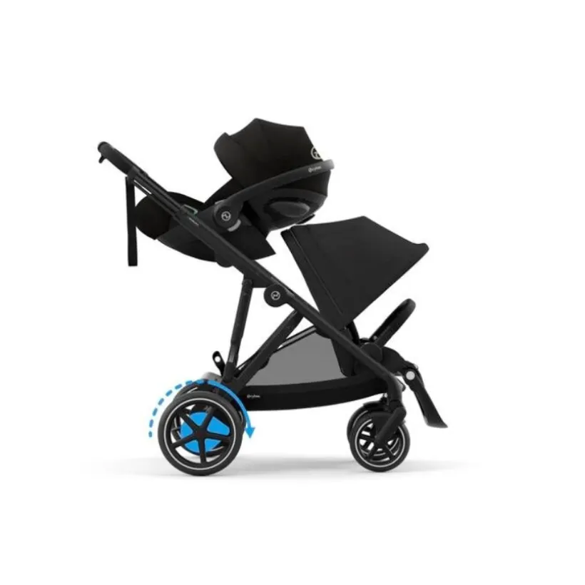 Poussette âge rapproché e-Gazelle S Moon black
