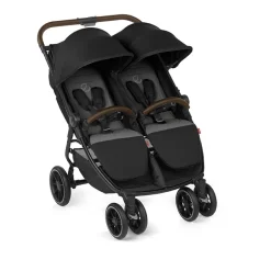 Poussette âge rapproché Twinlink Cold black