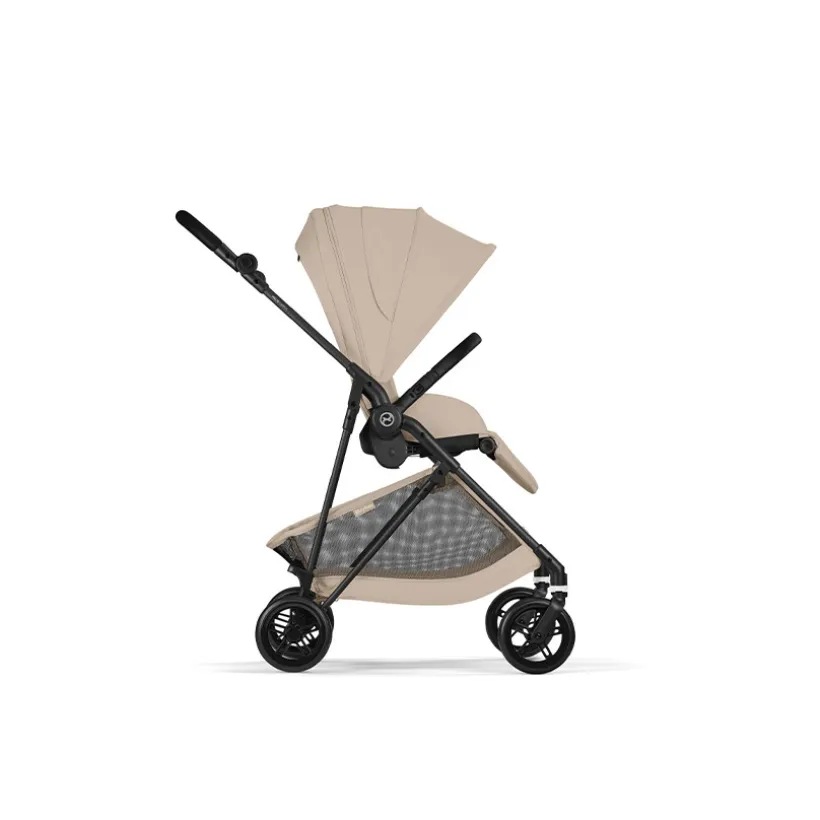 Poussette Melio Carbon - Almond Beige