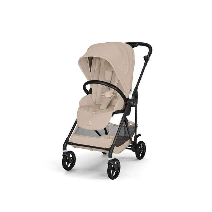 Poussette Melio Carbon - Almond Beige
