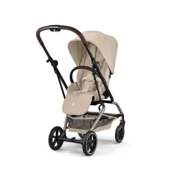 Poussette à siège rotatif Eezy S Twist+ 2 - Almond Beige
