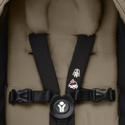 Poussette Stokke® YOYO³ de la naissance à 3 ans - cadre noir/toffee
