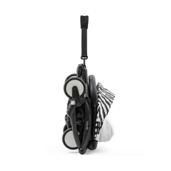 Poussette Stokke® YOYO³ à partir de 6 mois - cadre noir/zèbre