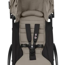 Poussette Stokke® YOYO³ à partir de 6 mois - cadre noir/taupe