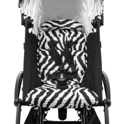 Poussette Stokke® YOYO³ à partir de 6 mois - cadre blanc/zèbre