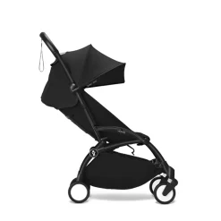 Poussette Stokke® YOYO³ à partir de 6 mois - cadre noir/noir