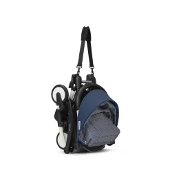 Poussette Stokke® YOYO³ à partir de 6 mois - cadre blanc/bleu Air France