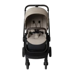 Poussette trio Alba avec nacelle beige/noir