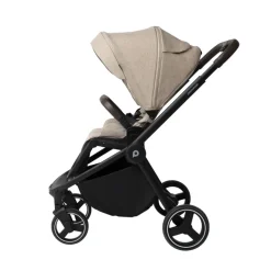 Poussette trio Alba avec nacelle beige/noir