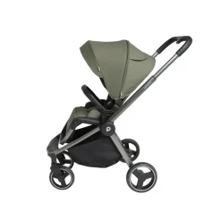 Poussette trio Alba avec nacelle vert olive
