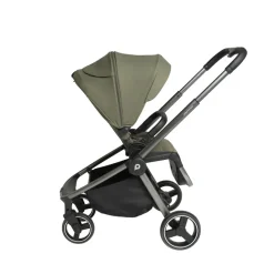 Poussette trio Alba avec nacelle vert olive