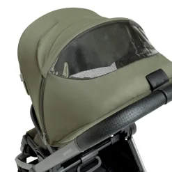 Poussette trio Alba avec nacelle vert olive