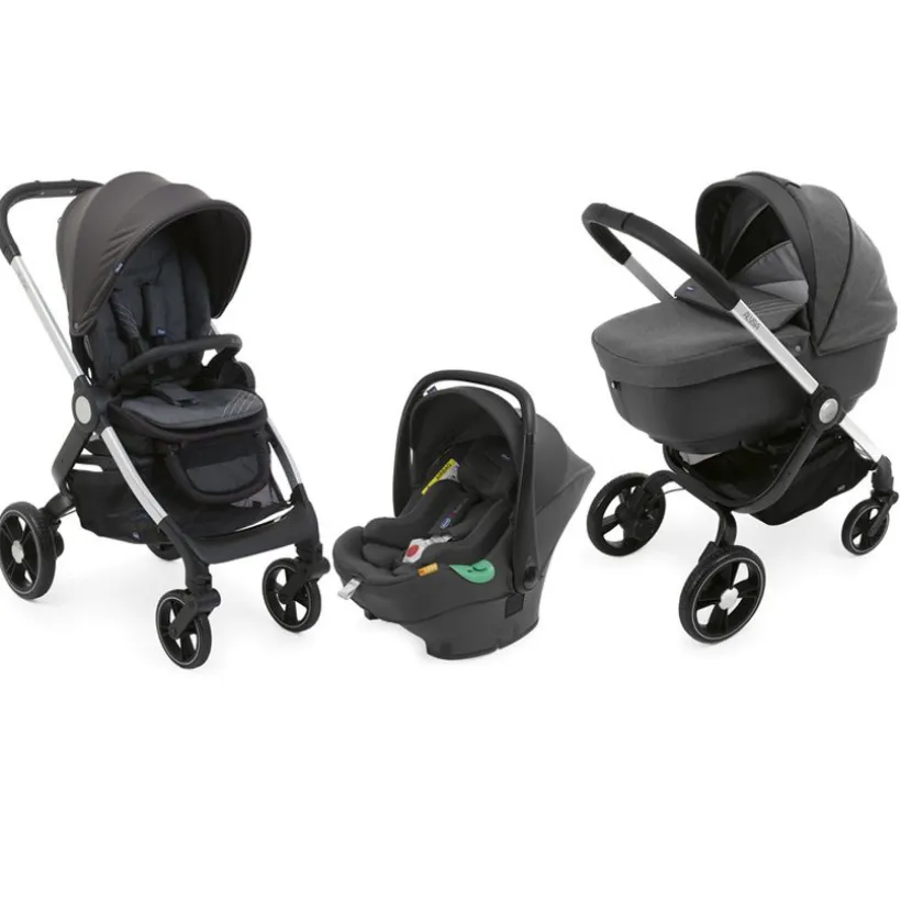 Poussette trio Alysia i-Size anthracite