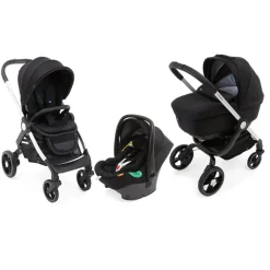 Poussette trio Alysia i-Size pirate black
