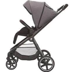 Poussette trio Athéna avec siège-auto i-Prim gris