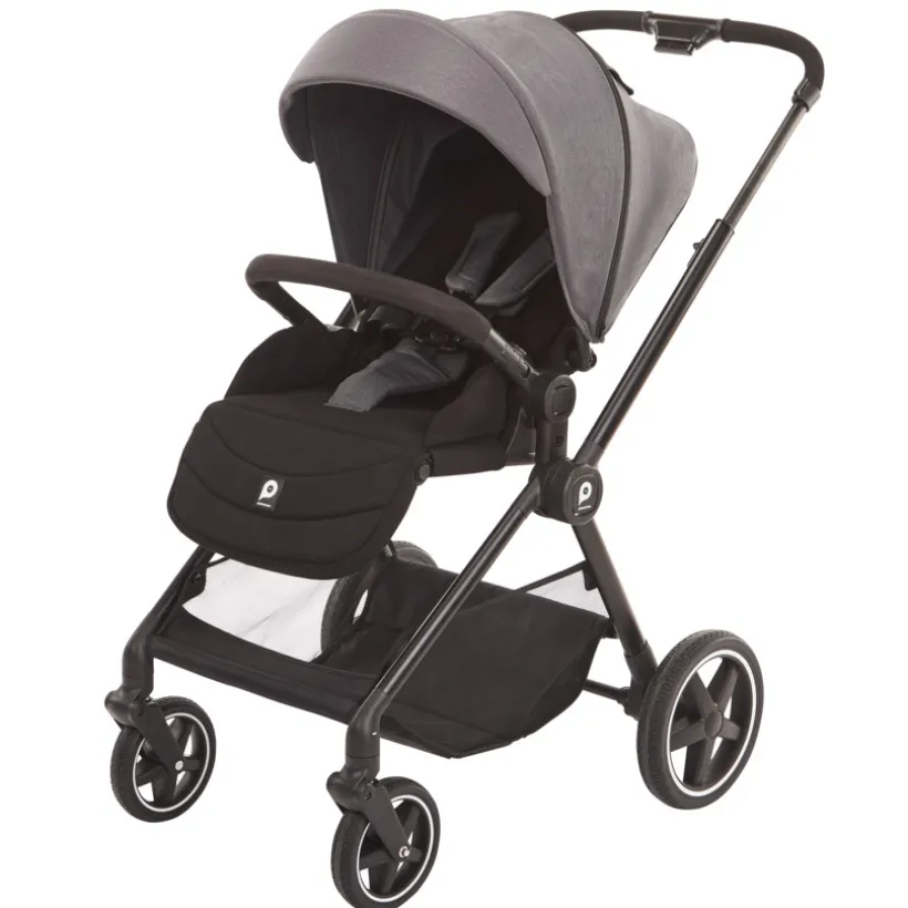 Poussette trio Athéna avec siège-auto i-Prim gris