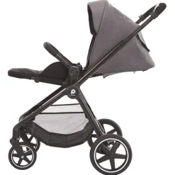 Poussette trio Athéna avec siège-auto i-Prim gris