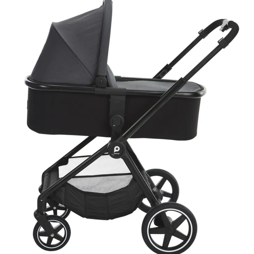 Poussette trio Athéna avec siège-auto i-Prim gris