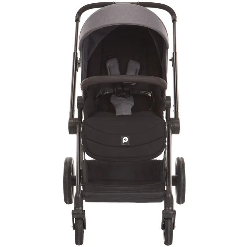 Poussette trio Athéna avec siège-auto i-Prim gris