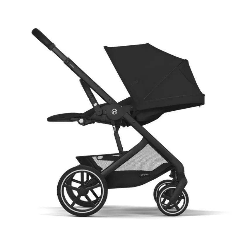 Poussette trio Balios S Lux³ + nacelle Cot S + coque Cloud G Plus moon black